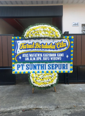 Papan Bunga Duka di Banda Mulia